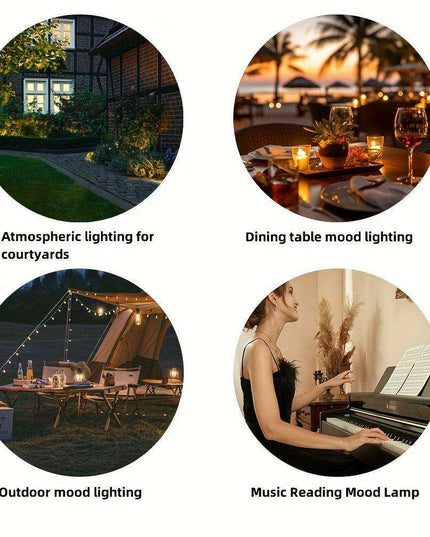 2-Pack Vintage Glass Kerosene Lanterns - Classic Oil Lamps for Ambient Tabletop Lighting