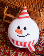 Christmas Snowman Head 4