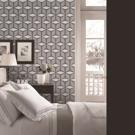 Self-Adhesive Waterproof Wall Contact Paper | Green & Grey, 53×122 cm