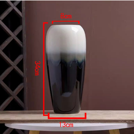 Ceramic Hydroponic Table Vase Set Modern Simple Home Decor