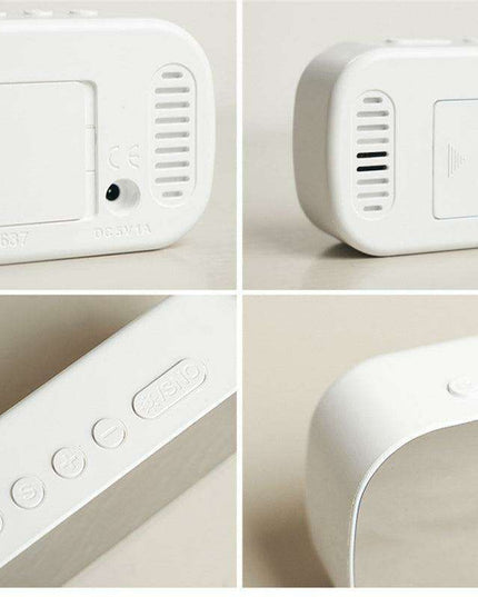 Elegant LED Digital Alarm Clock with Custom Brightness Options and Trendy Color Choices