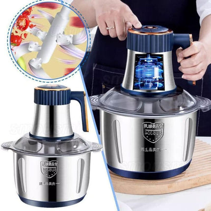 5L Electric Meat Grinder Mincer Mixer Blender Food Chopper Processor B