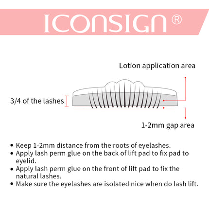 Peekaboo Studio ICONSIGN Lash Lift Kit - Eyelash Perming & Curling Enh