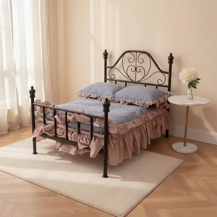 Hanging Swing Cradle Pet Bed — Iron Frame, M & L