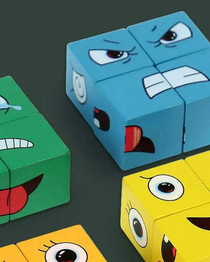 Emoticon Adventure Eco-Friendly Puzzle Set: Fun Learning Tool for Kids