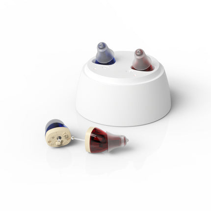 Rechargeable In-Ear Sound Amplifier — 12-Hour Battery, USB-C Charging | Très Elite