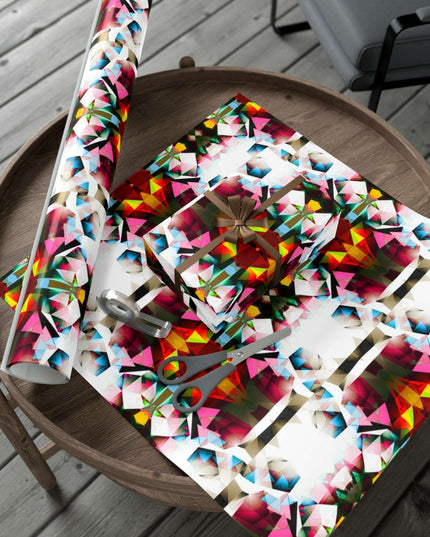 Elegant Eco-Friendly 3D Holiday Gift Wrap Set: Premium USA-Made Wrapping Paper