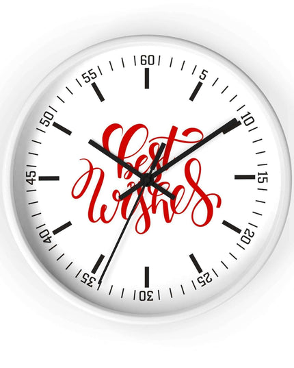 Opulent Holiday Chic Wall Clock - An Exquisite Timekeeper for Elegant Interiors