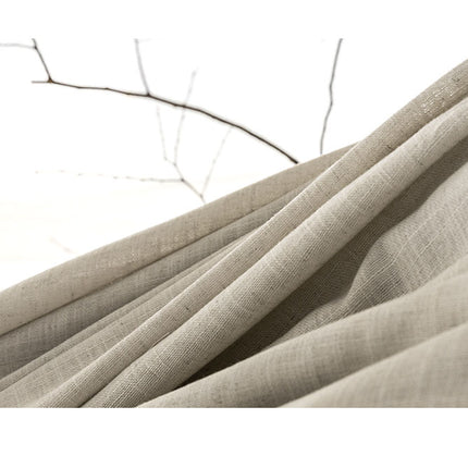 Translucent linen screen curtain
