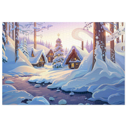 Personalized Holiday Jigsaw Puzzle Set