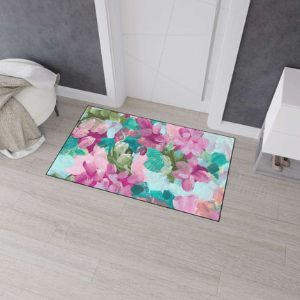 Elegant Floral Non-Slip Area Rug for Modern Home Elegance