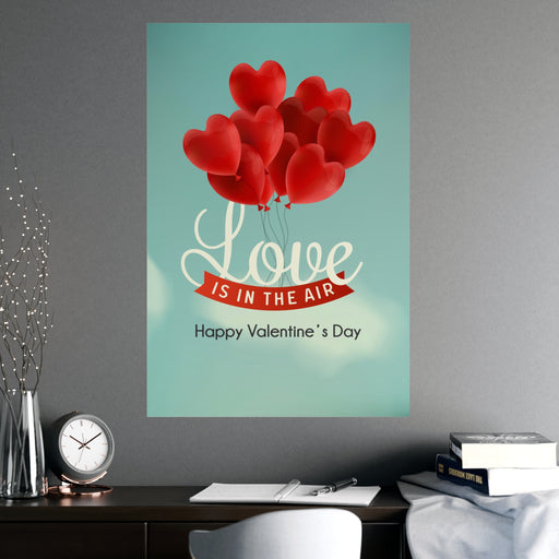 Elegant Romance - Valentine's Matte Posters - Premium Home Decor Prints - Elegance Collection - Luxurious Matte Art Prints for Sophisticated Spaces