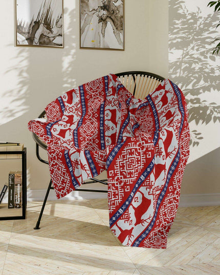 Opulent Artisan Minky Throw: Unmatched Comfort & Elegance