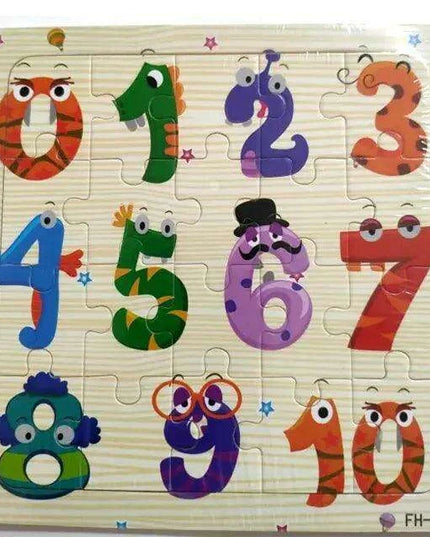 Montessori Interactive 3D Wooden Puzzle - Engaging Learning Toy for Young Adventurers