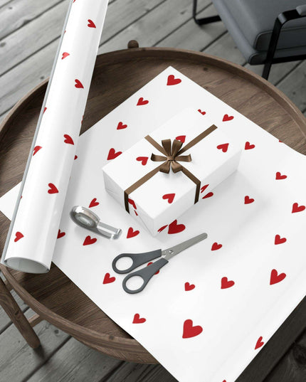 Luxurious Eco-Friendly Valentine Gift Wrapping Paper - Crafted in the USA