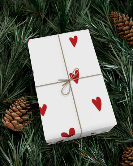 Luxurious Eco-Friendly Valentine Gift Wrapping Paper - Crafted in the USA