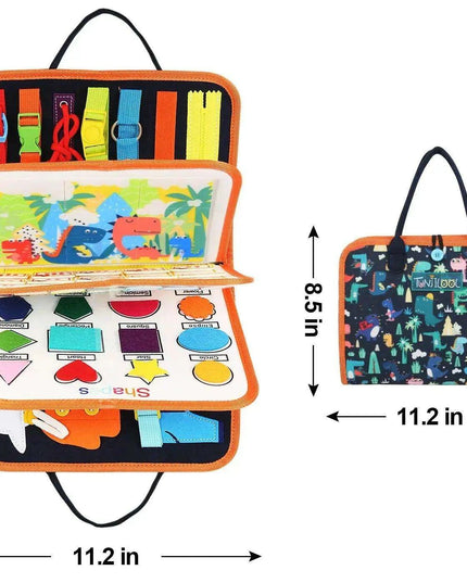 Wonderland Montessori Parish Toys Interactive Cloth Storybook - Inspiring Educational Adventure