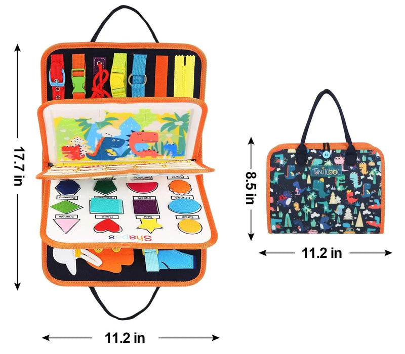 Wonderland Montessori Parish Toys Interactive Cloth Storybook - Inspiring Educational Adventure