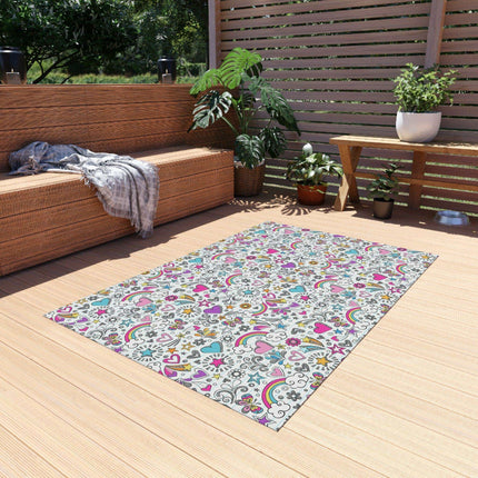 Plush Outdoor Chenille Rug - Transform Your Outdoor Oasis with Luxury