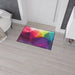 Luxury Executive Geometric Floor Mat with Non-Slip Backing