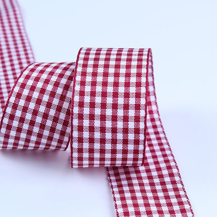 Peekaboo Studio Scottish Houndstooth Ribbon - Handmade, DIY Crafting
