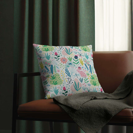 Vibrant Weather-Resistant Floral Garden Cushions - Très Bébé Collection