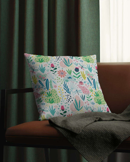 Vibrant Weather-Resistant Floral Garden Cushions - Très Bébé Collection