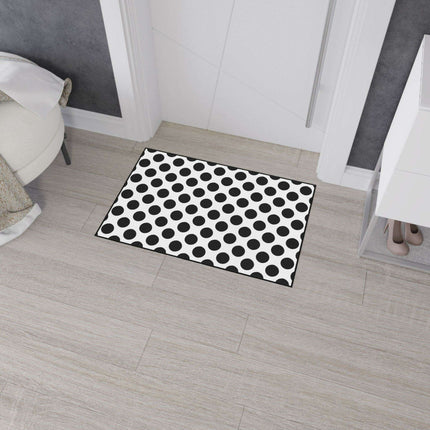 Personalized Polka Dot Area Rug: A Stylish Home Accessory