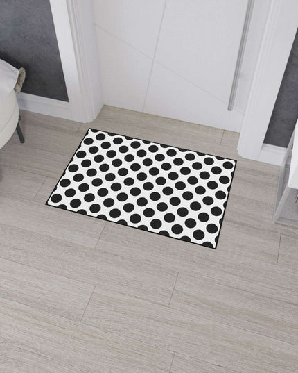 Personalized Polka Dot Area Rug: A Stylish Home Accessory