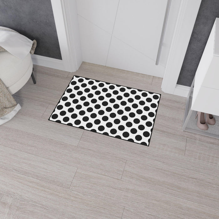 Personalized Custom Polka Dot Rug: Premium Quality Home Accent