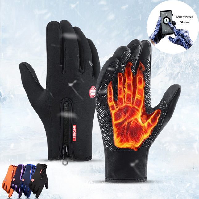 Winter Gloves Touch Screen Riding Motorcycle Sliding Waterproof Sports