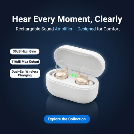 Peekaboo Studio Hearing Aids for Moderate to Severe Hearing Loss, Rech Hearing Aids rechargeable-bte-hearing-amplifier-single-or-pair Health & Personal Care › Medical Supplies & Equipment › Hearing Aids