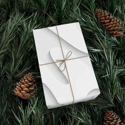 Personalized Sustainable 3D Christmas Gift Wrap - Custom Eco-Friendly Holiday Paper