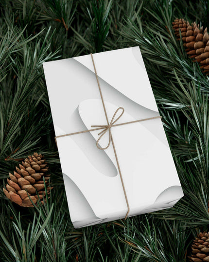 Personalized Sustainable 3D Christmas Gift Wrap - Custom Eco-Friendly Holiday Paper
