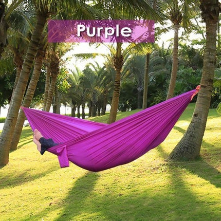 Portable Nylon Parachute Hammock for Backpacking — One Person, 150 kg