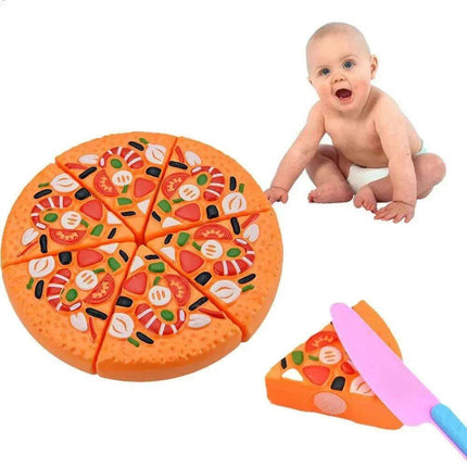 Creative Pizza Slice Cutting Play Set for Kids' Imaginative Learning and Fun