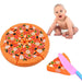 Creative Kids' Pizza Cutting Play Set for Imaginative Play and Learning