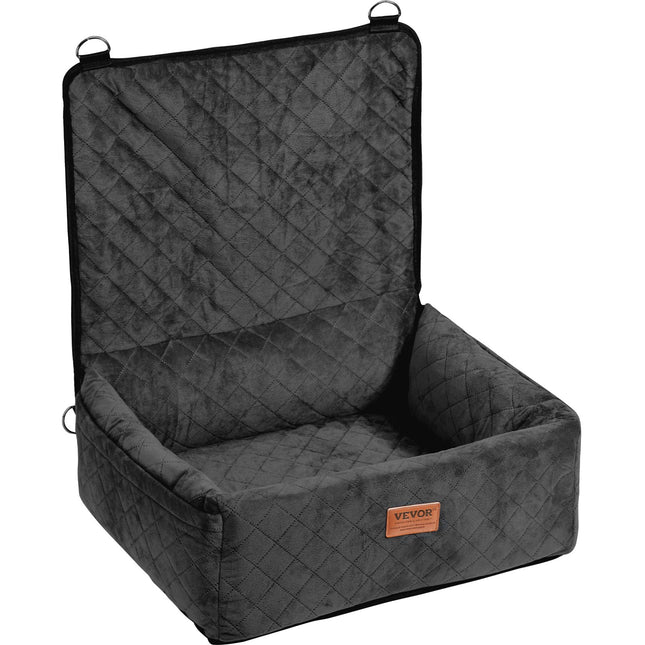 Peekaboo Studio Dog Booster Car Seat - Safety Harness & Adjustable Str