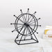Nordic Wheel of Wonder Iron Art Sculpture