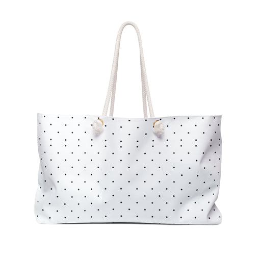 Polka Dot Voyageur Weekender Tote Bag - Exclusively Yours for Stylish Escapes