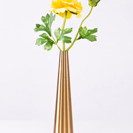 Peekaboo Studio Artificial Flower Decoration with Iron Vase for Living