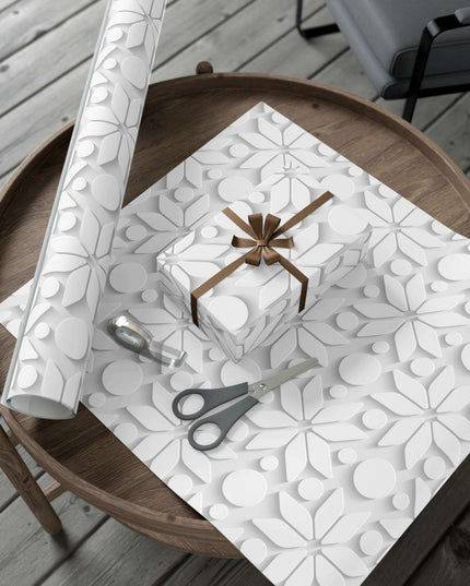 Luxurious 3D Christmas Gift Wrap Set - Maison d'Elite Premium Paper Collection