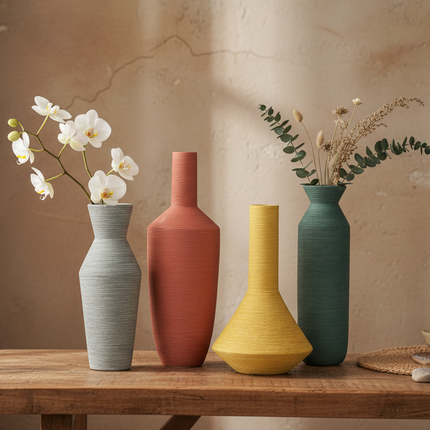 European Inspired Nordic Ceramic Vase