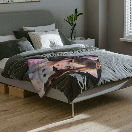 Cozy Elegance Velveteen Minky Blanket - Supreme Winter Indulgence Edition