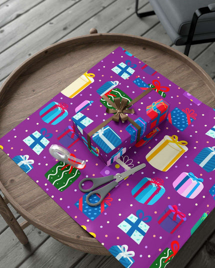 Exquisite Handcrafted 3D Holiday Gift Wrapping Paper Collection - Premium Matte & Satin Finishes Made in the USA