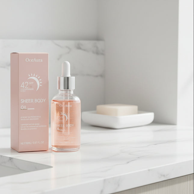 Peekaboo Studio Sheer Body Oil - Nourishing & Lightweight Formula