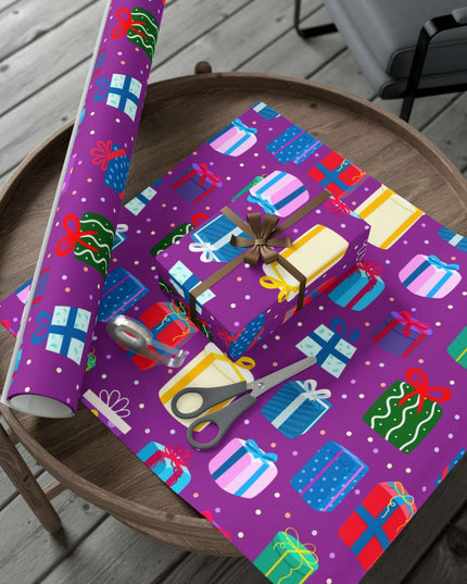 Exquisite Handcrafted 3D Holiday Gift Wrapping Paper Collection - Premium Matte & Satin Finishes Made in the USA