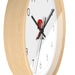 Luxury Wooden Frame Wall Clock for Sophisticated Spaces