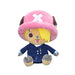 Anime Character Plush Toy Set - 25CM Luffy, Chopper, Ace & Law Figures Bundle