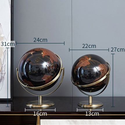 Peekaboo Studio Modern Globe Decoration - Light Luxury, Creative Desig